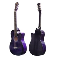 Mukita by BLW Standard Acoustic Folk Cutaway Basic Guitar for Beginners
