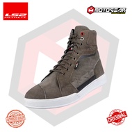 LS2 DOWNTOWN WATERPROOF RIDING SHOES DARK TAUPE