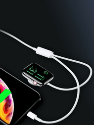 2 合1 升級usb C 快速充電器適用於apple Watch 和iphone,附apple Mfi 認證,3.3 英尺磁性充電線適用於apple Watch 系列se/8/7/6/5/4/3/2/1 和iphone 14 - 白色