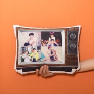 【客製化禮物】復古電視機抱枕 (可以放自己的照片)