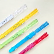 透明筷子 23 公分附透明盒禮物午餐盒可愛麵條日本