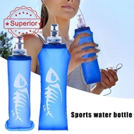 250/500ml Soft Water Bottle Soft Flask Foldable Tpu Portable Water Bottle Sports Water Bottle Y8v1