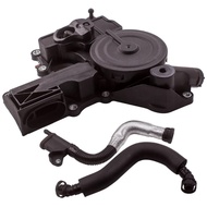 Engine Crankcase Vent Valve Oil Separator with Breather Hose For Audi TT A4 VW Jetta 1.8 2.0T 06H10