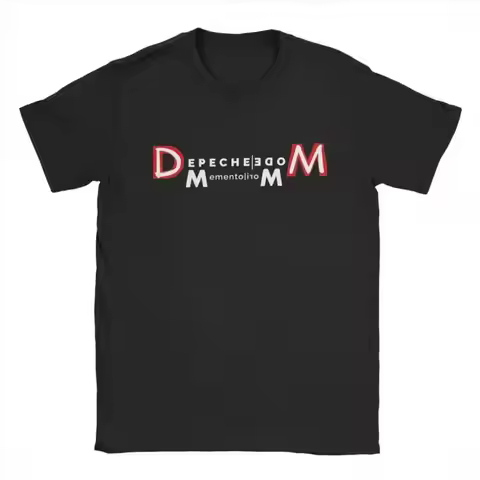 Men Memento Mori Ii Depeches Mode Band T Shirts 100 Cotton Clothes Funny Short