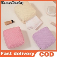 hewoodfameing Toiletry Bag Sanitary Pad Pouch Pad Pouch Cute Cosmetic Storage Pouch Cable Case EN