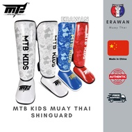 MTB Leather Kids Shinguard Muay Thai / MMA/ Kickboxing Training