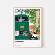 missquai 給香港的情書系列A3海報 - HW1