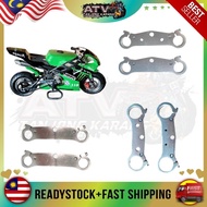-0009-/-0010-/-0011-clamp fork handle for pocket bike goped mini bike dirt bike scrambler 49cc 52cc 