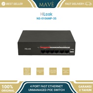 SWITCH POE HILOOK NS-0106MP-35 UNMANAGED POE SWITCH 4PORT