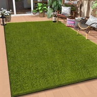 Artificial Grass Outdoor, 5x8 Ft Realistic Artificial Turf Grass Rug, Large Fake Grass for Dogs Indo