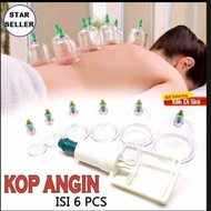 alat bekam cup bekam kop angin kesehatan isi 6 pcs