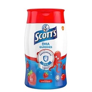 SCOTTS DHA GUMMIES STAWBERRY 60S