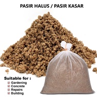 PASIR KASAR /PASIR HALUS /AGGRETE 3/4" (BATU) PACKING 2KG