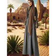 Tuneeca Black Gamis Kesi Dlamini - T-1125007 | Premium Dress