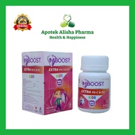 Imboost Kids Extra Vit C + D3 Tablet Hisap - Imbost Anak Mixberry Suplemen Daya Tahan Tubuh / Immuno