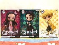 鬼滅之刃 竈門炭治郎 竈門禰豆子 我妻善逸 日版 A色 B色 Qposket Q posket qp figure模型 擺設