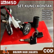 KUNCI KONTAK + JOK MOTOR MIO LAMA/ MIO SPORTY/MIO SMILE/ MIO KARBU - 5TL