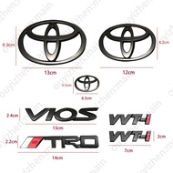 Toyota DUGONG 2007-2013 NCP93 Matte Black Front Rear Logo