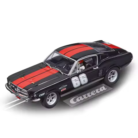 Slot Car Carrera Digital 1 32 30792 Ford Mustang GT #66 With Lights