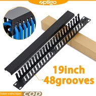 19inch Metal Wire Management Server Rack Cable 1U For Rack Server Cable Manager