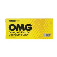 OMG Omega-3 Fish Oil Coenzyme Q10 (60 Softgels)