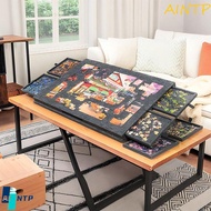AINTP Puzzle Storage Pad, 2-in-1 Portable 1000 Piece Tilting Puzzle Board, Puzzle Table 1000 Piece F