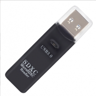 Others - USB3.0讀卡器 sd/tf高速電腦USB內存大小卡二合一多功能讀卡器（黑色）