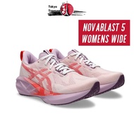 Asics-NOVABLAST 5 1012B766 Women's Running Shoes101 (White/Coral Reef) 1URM M65F