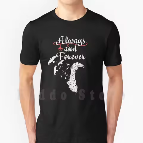 Always And Forever. T Shirt Cotton Men DIY Print Cool Tee The Originals Klaus Mikaelson Always And F