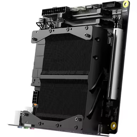 Mini ITX NAS Motherboard AMD Ryzen 9 8945HX 16 Cores 32 Threads PCIe 5.0 x16 Dual M.2 DDR5 HDMI DP U