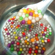珍珠粉圆永丰七彩珍珠奶茶专用珍珠豆酒酿小圆子芋圆水果甜汤材料Pearl powder round Yongfeng colorful pearl milk tea special treasureye