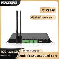 Liontron IC-KS905คอมพิวเตอร์ขนาดเล็ก4GB RAM 32GB 64GB WiFi6 EMMC 128GB + BT5.0คอมพิวเตอร์ All In One สำหรับจอแสดงอิเล็กทรอนิกส์