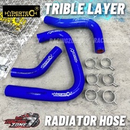 HYPERTECH NVX155 RADIATOR HOSE/ NVX155 V1 V2 RADIATOR HOSE/ RADIATOR PIPE NVX TRIBLE LAYER