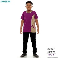 Boy Tshirt EVIAN SPORT (Purple)