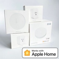 HomeKit 溫度計+2插座+網管 小米 溼度計 Zigbee 米家 智能插座 台灣版