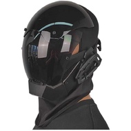 Cyberpunk 2077 Black Mask CS Eating Chicken Headgear Halloween Adult Full Face Mecha Mask Props