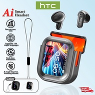 HTC NE20 Earbuds Adaptive Noise Canceling Headset Earphone Bluetooth 6.0 TWS Low Latency for Game Lo