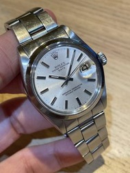 Rolex 1500 SS Date Silver Dial with Rolex 7835 Bracelet