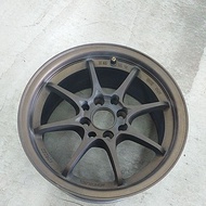 Spare Tyre Sport Rim Used CE28 15X7JJ 8X100/114.3 ET38 Bronze 1PC