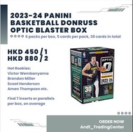 2023-24 Panini Basketball Donruss Optic Blaster Box