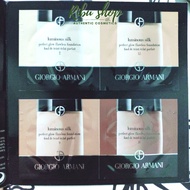 Giorgio Armani luminous silk foundation sample 4 packs x 1ml - Ribu shop