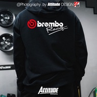 Attitude hooded sweater cotton letter icon long sleeve sweater