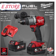 {READY STOCK} {FAST SHIPPING} Milwaukee M18 FPD2 Fuel GEN3 13mm Percussion Drill