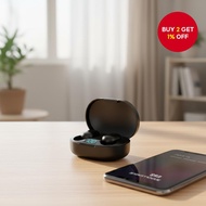 E6S True Wireless Stereo Bluetooth Earbuds with Waterproof Mic and Noise Reduction