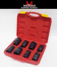 8pcs 22-41mm 3/4" Drive Impact Socket Set 78mm / Dr Deep Impact Socket Set High Quality