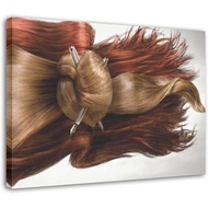 Hair Salon Wall Decor Poster Hairdressing Posters Hair Salon Advertising Ideas Canvas Poster Wall Ar