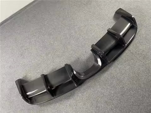 Cayman 981 GT4 – V-Shape Carbon Fiber Diffuser, Perfect Accessory