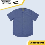 KATUN Koko CAMEL ACTIVE Shirt Shanghai Collar Navy Blue Cotton Material