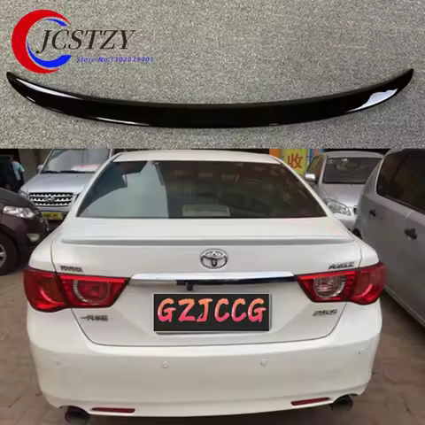 2010-2016 Mark X Reiz ABS Plastic Unpainted Primer Rear Wing Lip Spoiler for Toyota Mark X 2010 2011