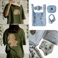 Bundle Kellysandco Oversize T-Shirt Don't Care Poodle + Nakedsol